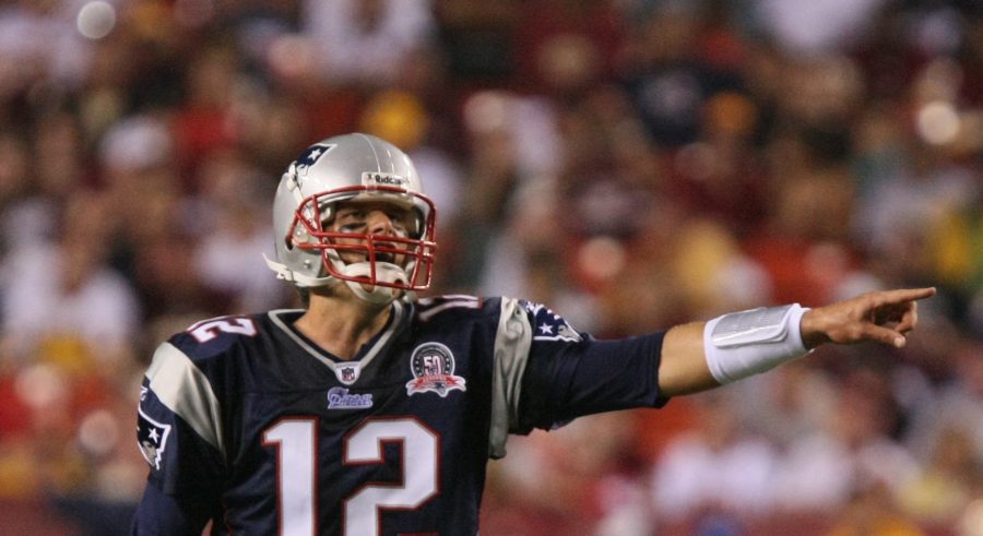 Patriots quarterback Tom Brady has led the team to five Super Bowl victories.