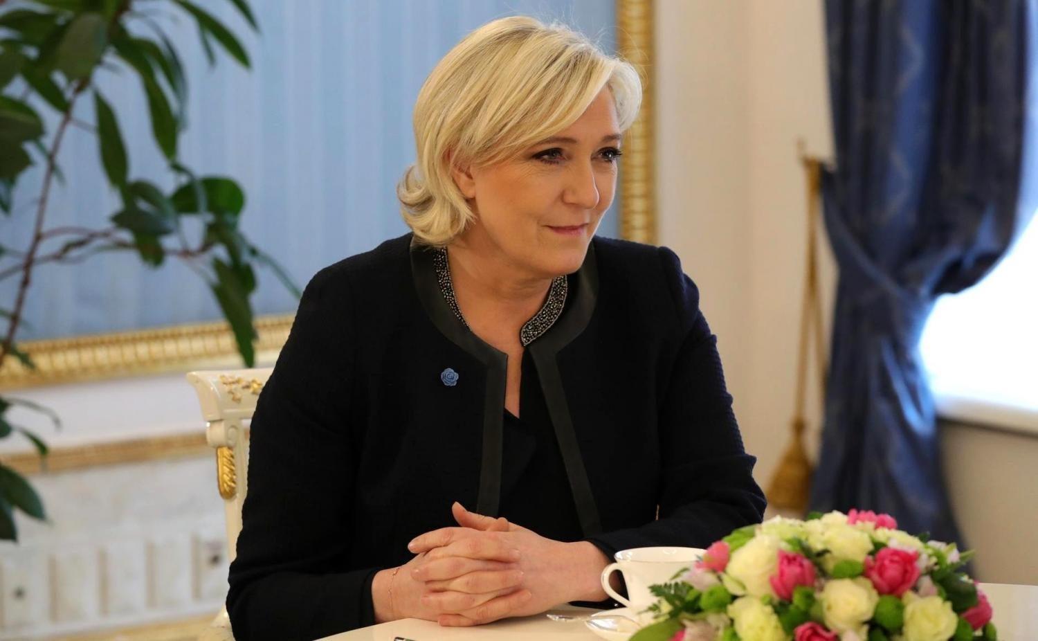 Marine+Le+Pen%2C+with+her+nationalist+rhetoric%2C+echoes+the+campaign+ideas+of+President+Donald+Trump.