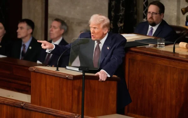 President Donald J. Trump spoke to a divided Congress earlier this month.