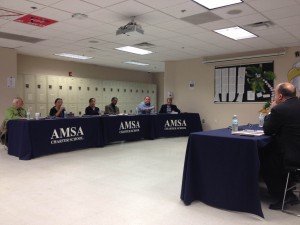The AMSA Board of Trustees met on April 7 to select the school's next executive director.