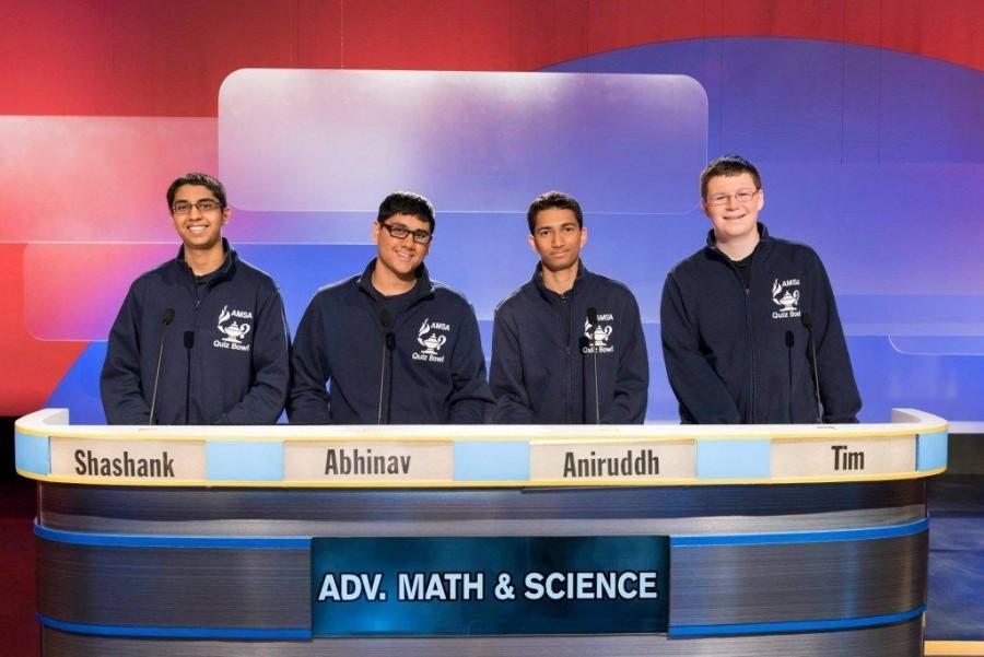 AMSAs Quiz Bowl team has reached the final of a tournament sponsored by Bostons PBS affiliate. It will be televised on May 16.