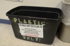 New labels on recycling bins have not alleviated confusion about how AMSA recycles.