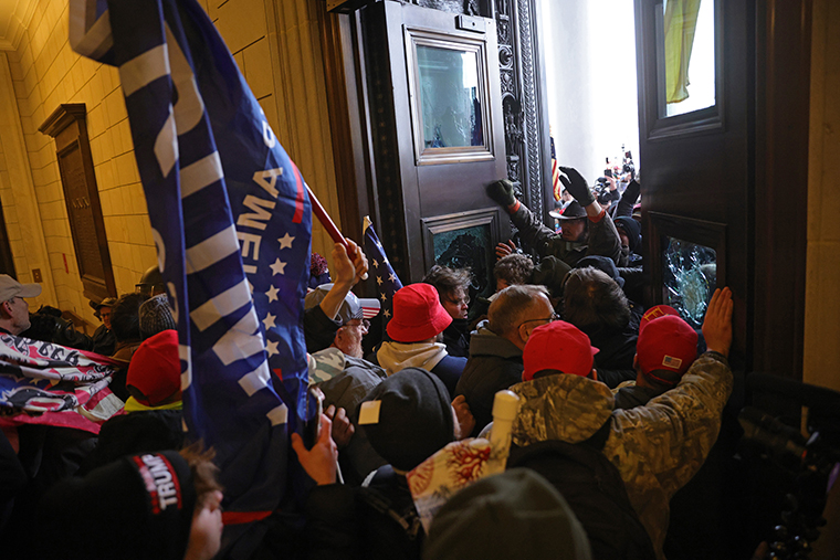 Rioters broke into the U.S. Capitol, forcing members of Congress into a lockdown.