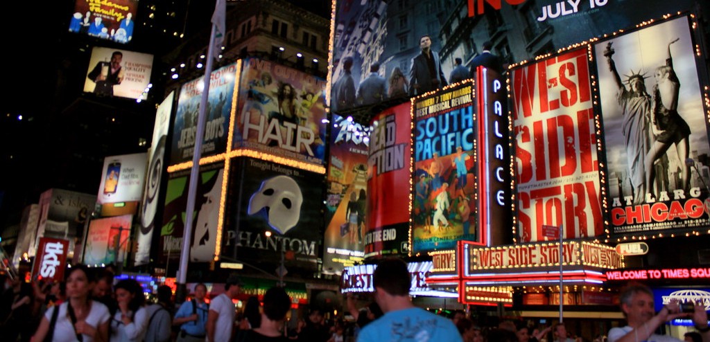 The bright lights of Broadway are shining mostly on the privileged few.