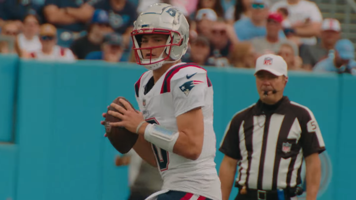 Quarterback Drake Maye has led the Patriots to the best record in the NFL.